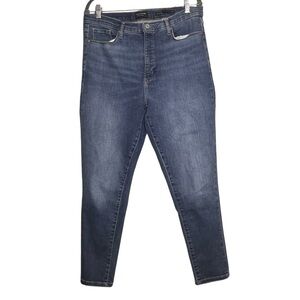 Banana Republic Jeans Womens Size 33 Blue Premium Denim High Rise Skinny